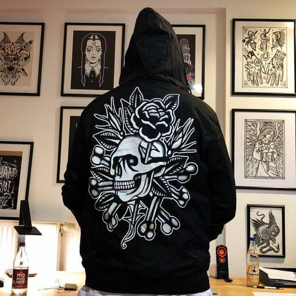 Nailed to the Cross Windbreaker